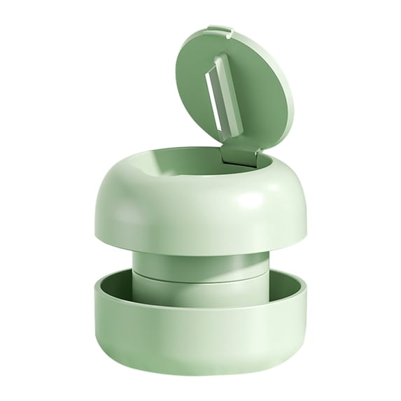 openpig Pill Crusher, Pil Pulverizer and Grinder, Medicine Crusher and Pulverizer for Small Medications, Tablets, & Vitamins, Crushes Multiple Tablets to Fine Powder with Storage Area in Cap Green