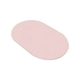 thumbnail image 1 of openpig Rubber Bath mats Quick-Drying Non-Slip Bathroom mat Super Absorbent Bath mat Instant Dry Bath mat, Bathroom Rug in Front of The Kitchen Sink, Shower Room, Bathtub, Oval(Pink, 16x23.62in), 1 of 6