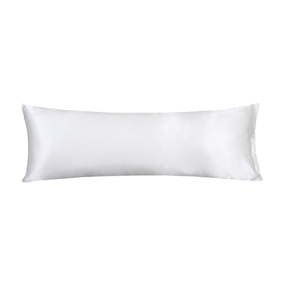 openpig Satin Body Pillow Cover, Super Soft and Cooling Body Pillow Pillowcase for Hair and Skin, Breathable Silky Full Long Pillowcase Cover with Zipper Closure(20"x54")