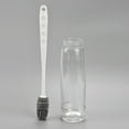 thumbnail image 1 of openpig Silicone Bottle Brush, Long Handle Bottle Brushes, Water Bottle Cleaner, Baby Bottle Nipple Brush for Washing Narrow Neck/Mouth Bottle, BPA-Free Dish Washing Brush (White), 1 of 3
