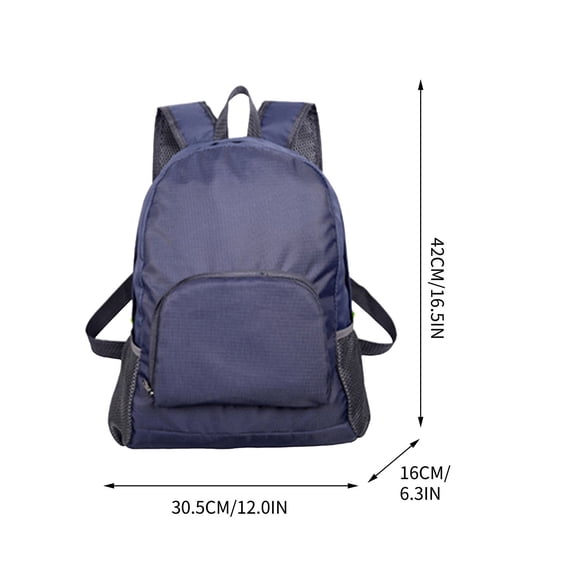 openpig Small Hiking Backpack, Outdoor Sport Travel Camping Daypack, Lightweight foldable backpack outdoor mountaineering bag travel backpack (Gray)