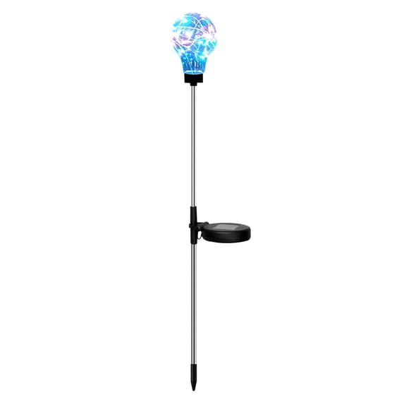openpig Solar Garden Lights, Solar Lights Outdoor Decorative, Solar Globe Lights Outdoor Waterproof for Yard and Garden, Christmas Lights Outdoor Decorations Waterproof, A