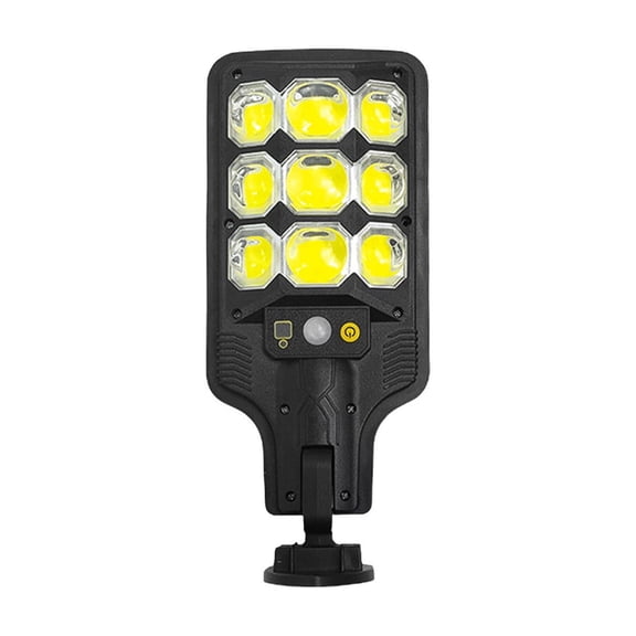 openpig Solar Lights Outdoor, Waterproof Street Lights Outdoor, Solar Security Flood Lights Motion Sensor with Remote Control for Yard, Entryway Garage, Porch, B