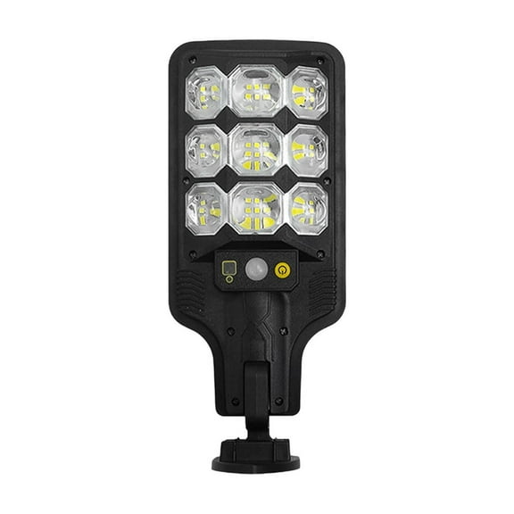 openpig Solar Lights Outdoor, Waterproof Street Lights Outdoor, Solar Security Flood Lights Motion Sensor with Remote Control for Yard, Entryway Garage, Porch, A