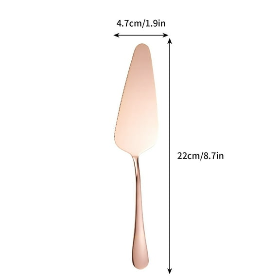 openpig Stainless Steel Cake Server Pie Holder Transfer Triangular Spade Spatula Serrated Edge for Pizza Cake Baking Safe in Dishwasher, Pie Cake Pizza Shovel Cutter