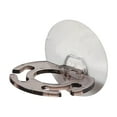 thumbnail image 1 of openpig Toothbrush Holders for Bathroom, Hanging Toothbrush Holder Multifunctional Storage Toothbrush Holder, Shower Self Adhesive Wall Mounted Toothbrush Holder (Gray), 1 of 6