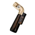 thumbnail image 1 of openpig Torch Lighter Jet Flame Butane Lighter Refillable Mini Torch Lighter for Candles Grill BBQ Fireworks Camping (Butane Gas Not Included) Coffee, 1 of 4