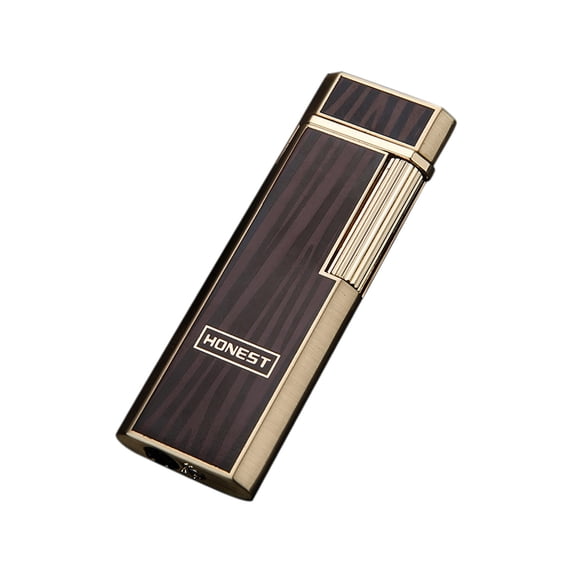 openpig Torch Lighter, Refillable Butane Torch Lighter, Windproof Lighter, Retro Soft Flame Table Lighters, Unique Birthday Gift for Men Women (Fuel Not Included) Coffee