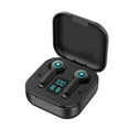 thumbnail image 1 of openpig Wireless Earbuds, Bluetooth 5.1 Earbuds, Ear Buds with LED Power Display, Bluetooth Headphones in Ear Noise Cancelling Mic, in-Ear Earphones with Mic for Running Gym Workout-Black, 1 of 9