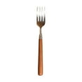 thumbnail image 1 of openpig Wooden Handle Stainless Steel Flatware, Metal Forks for Home Kitchen Restaurant Hotel, Polish Forks Silverware With Brown Handle, 1 of 6