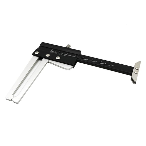 openup Brake Disc Thickness Measuring Caliper Vernier Ruler Tyre Tire Tread Depth Gauge Measure Tool 0-60mm Clamp Range