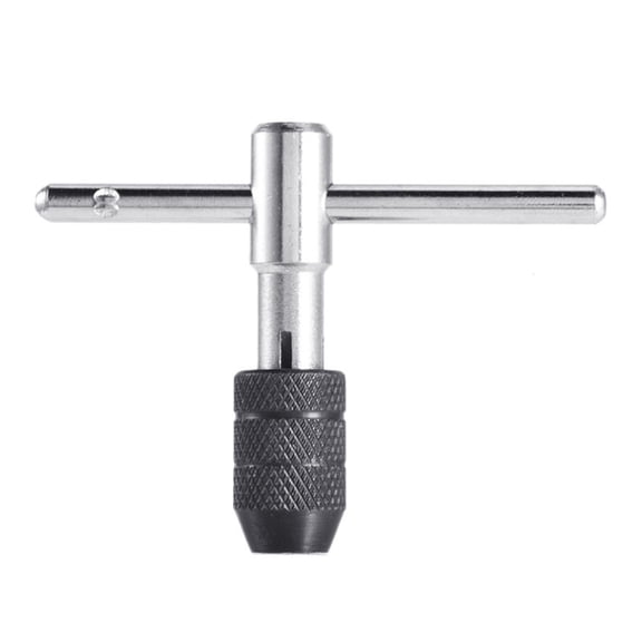 openup Upgraded Ratchet Tap Wrench T-Handle Tapping Ratcheting Wrench Hand Tool Steel