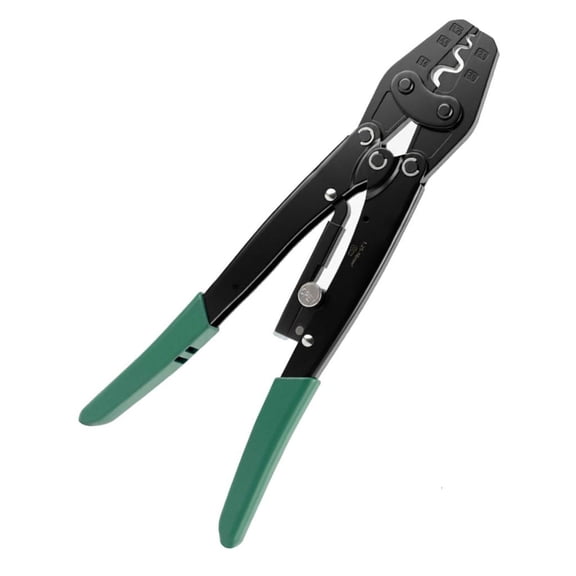 openup Wire Terminal Crimping Tool with Ratchet-Style Leverage 27.5cm/10.83inch Hand Crimper for Connector Sleeves and Home Wir