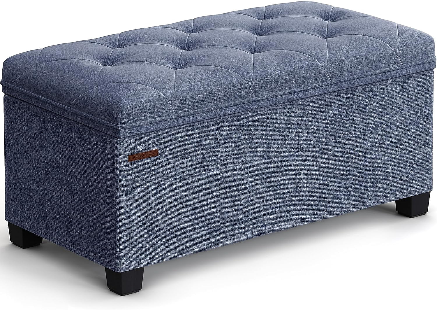 ophjkbn Storage Ottoman Bench Foot Rest with Legs 15.7 x 43.3 x 15.7 ...