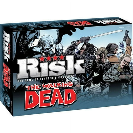 opoly Risk: Walking Dead "Survival Edition" Game