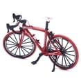 thumbnail image 1 of opvise 1/10 Simulation Alloy Racing Bike Road Bicycle Model Toy Gift Showcase Decor, 1 of 8