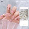 thumbnail image 1 of opvise 20Pcs Nail Decorations Shape Rust-proof Alloy All-Purpose 3D Nail Charms DIY Manicures Designs Beauty Supplies, 1 of 8