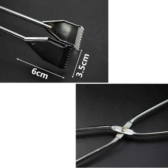 opvise 32/60/70cm Metal Trash Garbage Pick Up Grabber Gripper Reaching Cleaning Tool 32cm