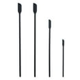 thumbnail image 1 of opvise 4 Pcs/Set Silicone Spatula Soft Flexible Portable Long Handle Small Scraper Kitchen Gadget, 1 of 8