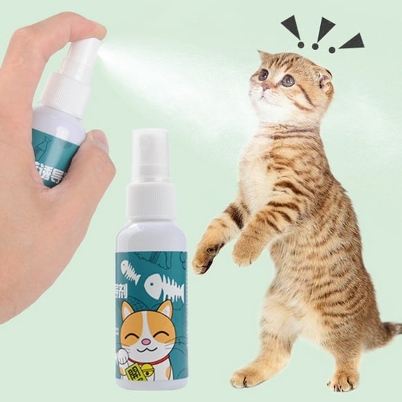 opvise 50ml Catnip Spray No Side Effect Relieve Stress Exclude Stray Hairs Pet Perfume Induction Spray 50ML