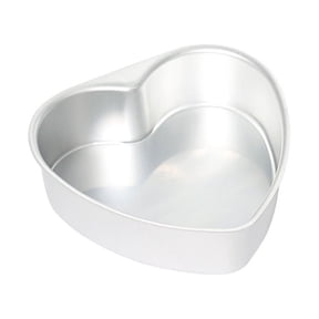 opvise 6/8/10 Inch Heart Shape Non-stick Removable Bottom Baking Pan Kitchen Cake Mold