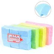 opvise 600Pcs Disposable Nail Polish Remover Pads Wash Towel Cotton Cloth Cleaning Tool