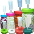 thumbnail image 1 of opvise 86MM Fermenting Lid One-way Valve Cucumber Radish Vegetable Fermentation Wide Mouth Jar Sealed Cover Kitchen Supplies Green, 1 of 8