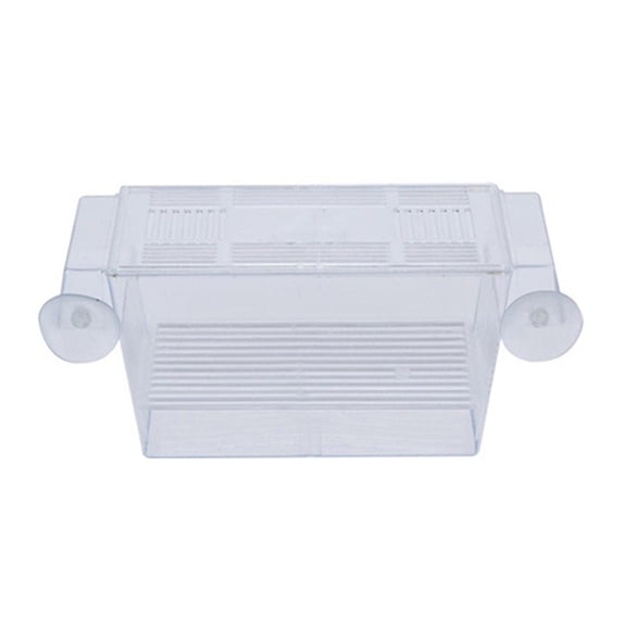 opvise Aquarium Fish Tank Guppy Double Breeding Breeder Rearing Trap Box Hatchery