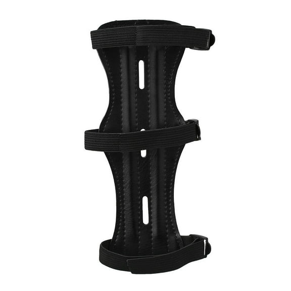 opvise Arm Guard Adjustable Protection Portable Ultra Light Weight Faux Leather Arm Guard for Hunting