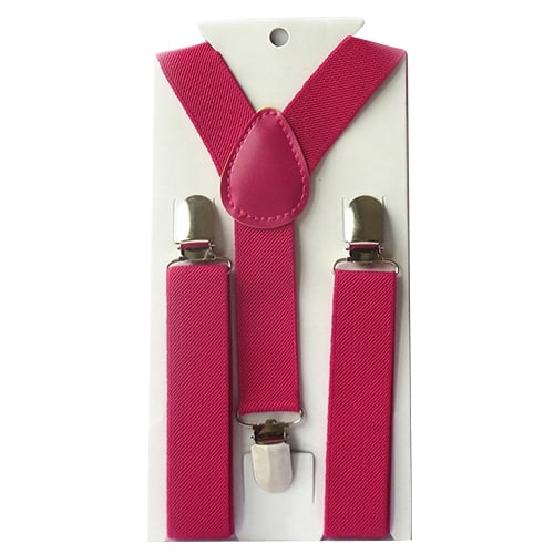 opvise Baby Girls Boys Adjustable Clip-on Y-Back Child Elastic Suspenders