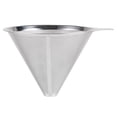 thumbnail image 1 of opvise Coffee Filter 304 Stainless Steel Double Layer Fine Mesh Paperless Reusable Pour Over Coffee Dripper Cone Strainer Funnel, 1 of 14