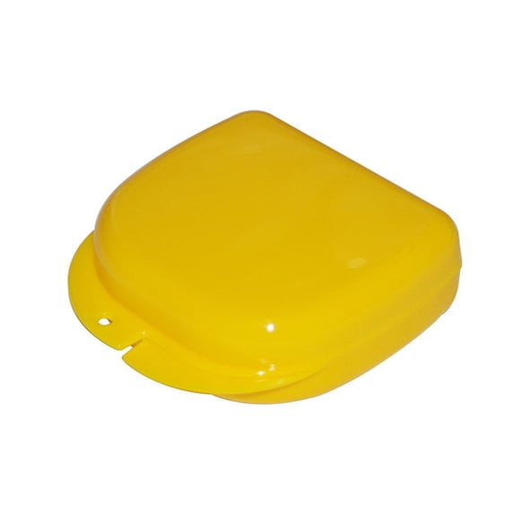opvise Dental Health Denture Storage Box Brace False Teeth Mouthguard Container Case