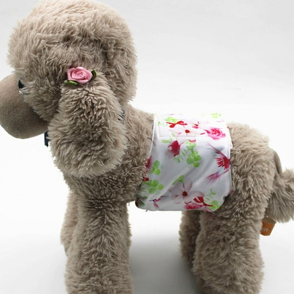 opvise Doggie Diaper Washable Breathable Vibrant Color Male Dog Diapers Belly Bands for Dog Sky Blue