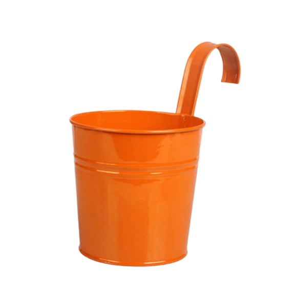 opvise Flower Holder Bright Color Space-saving Sturdy Thickened Body Flower Holder for Courtyards