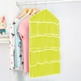 thumbnail image 1 of opvise Hanging Storage Bag 16 Pockets Space Saving Polyester Behind Door Underwear Hanging Bag C, 1 of 8