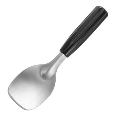 opvise Ice Cream Scoop Stainless Steel Flat Ice Cream Spade Ice Cream Paddle for Hard Freezed or Creamy Ice Cream Dessert Spade