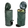 thumbnail image 1 of opvise Kitchen Garden Yard Compost Fruit Ferment Waste Bag Disposal Collector Trash Can 45x80cm, 1 of 7