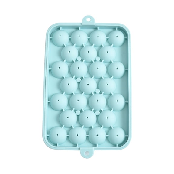 opvise Large Capacity Easy Release Silicone Ice Lattice Jelly Yogurt Ice Ball Mold