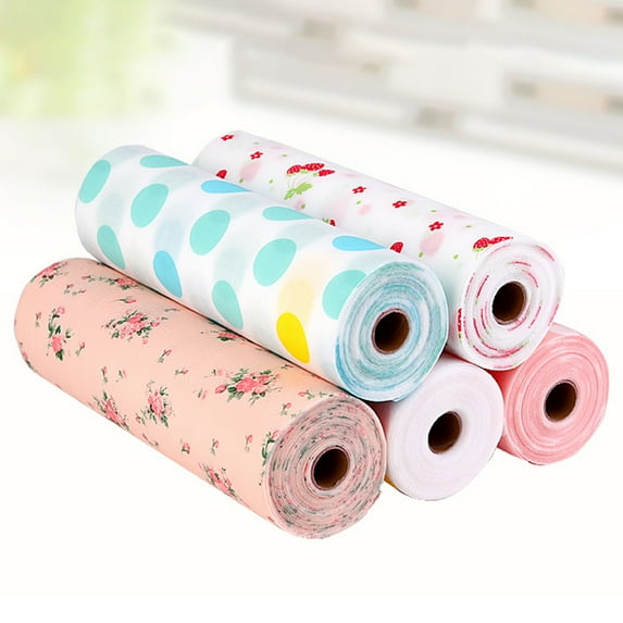 opvise PET Moistureproof Dustproof Cupboard Drawer Pad Waterproof Refrigerator Mat Light Pink