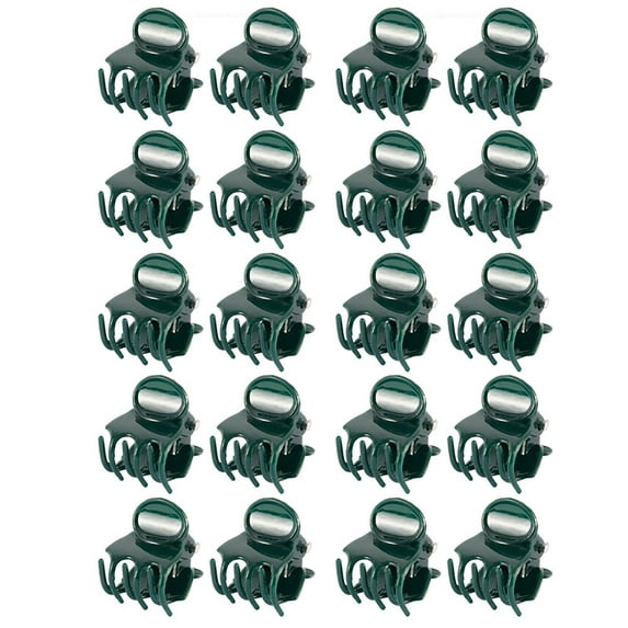 opvise Plant Clips for Climbing Plants Vine Protection Clips 20/100 Pcs Plant Clips Orchid Support Clips Flowers Vines Grow Upright Healthy for Gardening