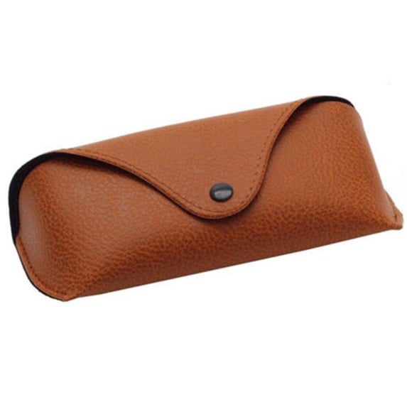 opvise Portable Unisex Faux Leather Eye Glasses Sunglasses Holder Box Case Cover