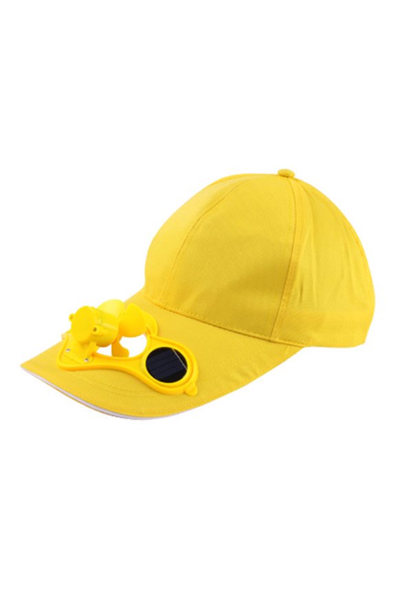 Summer Unisex Outdoor Sports Baseball Caps Hats with Solar Power Cooling Fan
