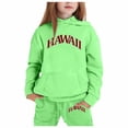 thumbnail image 1 of oqasdz Baby Girl Clothes Child Kids Long Sleeve Graphic Warm Hoodie Pullover Pants Sweat Suit Sports Outfit Sets Comfort Fit, 1 of 4
