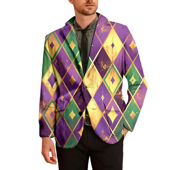 oqasdz Blazer for Men Corduroy for Textured Sport with Modern Fit and Comfortable Comfort Loose Fit Sport Coat Daily Formal Outdoor Activities