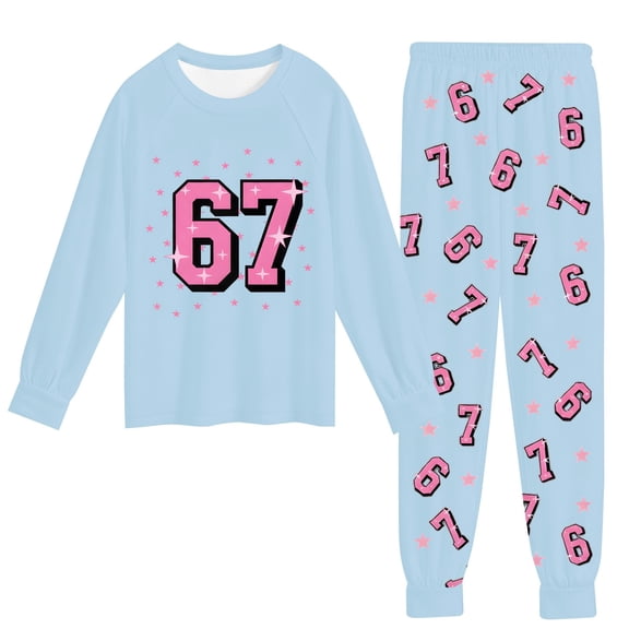 oqasdz Boys Character Print Loungewear 2 Piece Pajamas Comfortable Kids Home Wear Soft Sleepwear Play Outfit Comfort Soft Pajama Set