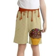 thumbnail image 1 of oqasdz Boys Girls Shorts Ice Cream Print Elastic Waist Comfortable Shorts With Pockets Child Sports Active Baseball Shorts Size 3 Y-4 Y, 1 of 4