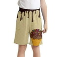 thumbnail image 1 of oqasdz Boys Girls Shorts Ice Cream Print Elastic Waist Comfortable Shorts With Pockets Child Sports Active Baseball Shorts Size 9 Y-10 Y, 1 of 4
