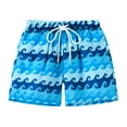 thumbnail image 1 of oqasdz Boys Swim Trunks Beach Cartoon Printed Bathing Suits Quick Dry Swimwear Adorable Swim Suits Size 7 Y-8 Y, 1 of 3