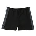 thumbnail image 1 of oqasdz Boys Swim Trunks Color Matching Elastic Waist Quick Dry Beach Sports Stylish Swim Shorts Size 11 Y-12 Y, 1 of 3