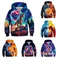 thumbnail image 1 of oqasdz Boys Zip Up Hooded Jacket Kids 3D Graphic Long Sleeve Sweatshirt with Pockets for Kids Fall Winter Outfits Casual Daily Wear, 1 of 3